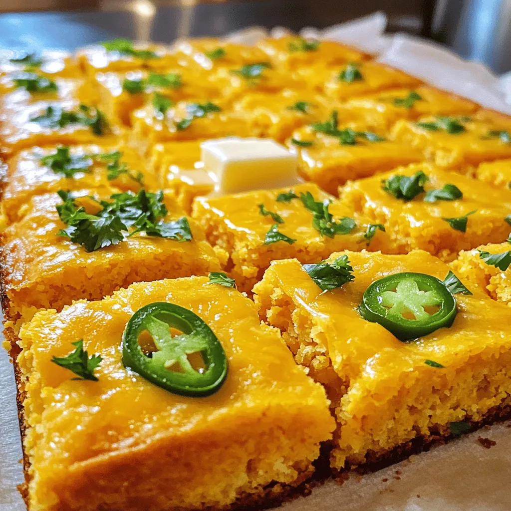 The key to great spicy cornbread lies in choosing the right ingredients. The first ingredient is cornmeal, which gives cornbread its unique texture. Next, all-purpose flour adds lightness. Baking powder ensures a nice rise, while salt and baking soda balance the flavors.