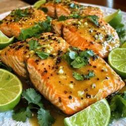 Honey-Lime Garlic Butter Baked Salmon Delight Recipe