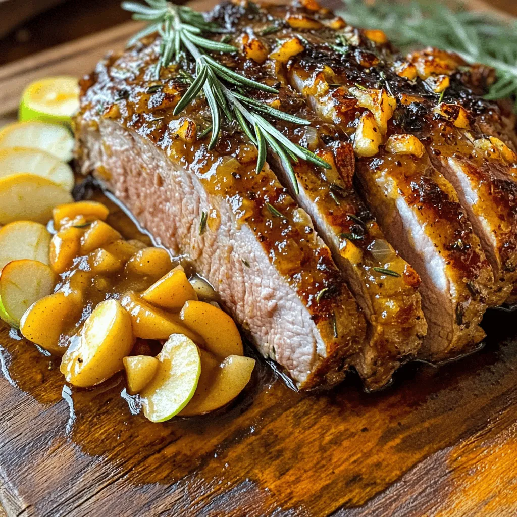 The key to a great rosemary pork recipe lies in its ingredients. You need fresh and high-quality items. For this dish, I use a tender 2 lbs pork loin. It gives a juicy base for your meal.