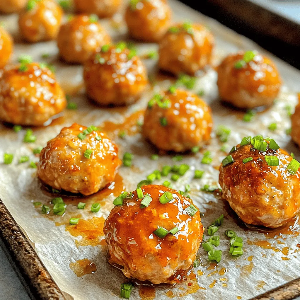 For a great sriracha chicken meatball recipe, you need simple and tasty ingredients.