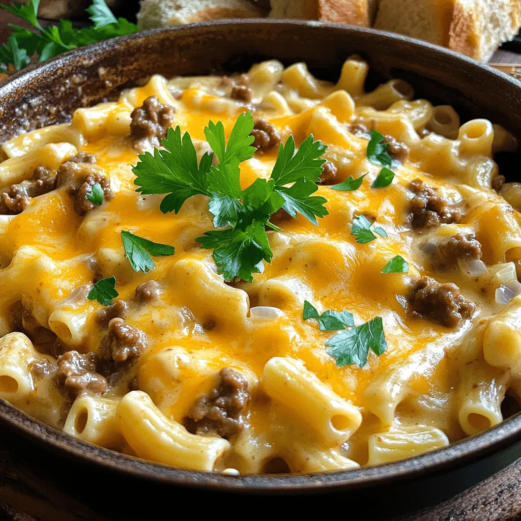 To make Easy Homemade Hamburger Helper, follow these simple steps.