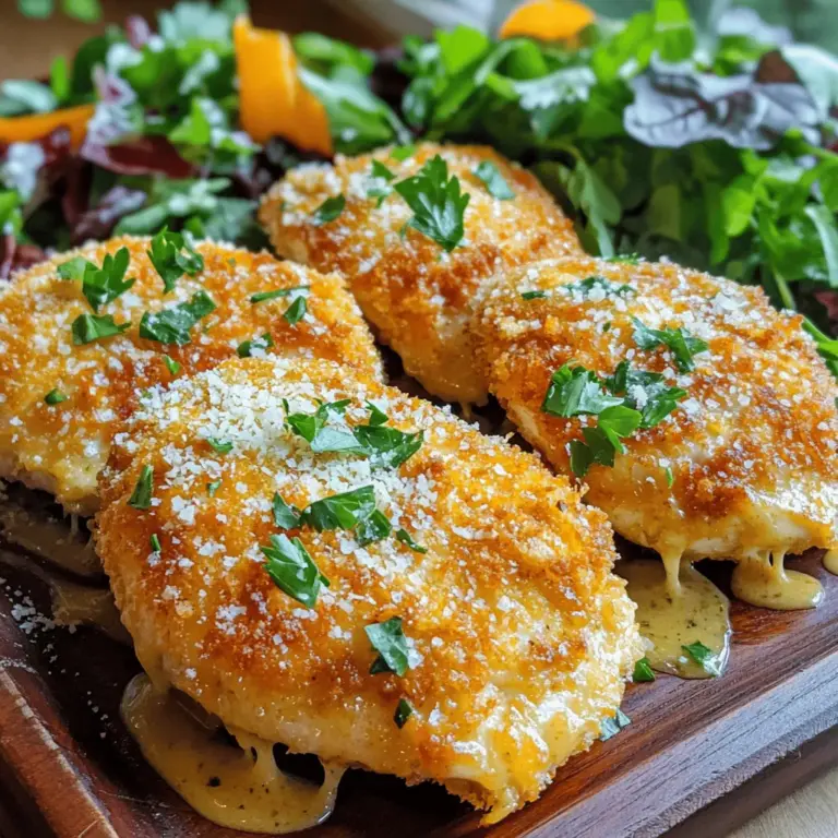 To make the best crispy parmesan chicken, you need a few key ingredients. First, you need 4 boneless, skinless chicken breasts. This will form the base of your dish. Next, grab 1 cup of breadcrumbs, preferably panko, for that extra crunch. You'll also need 1/2 cup grated Parmesan cheese. This cheese adds flavor and helps with crispiness.