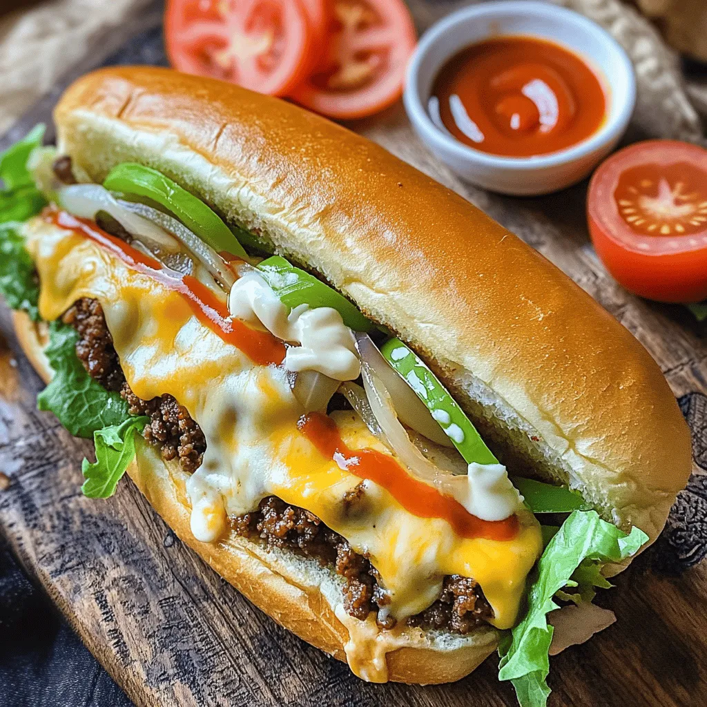 The key to a great chopped cheese sandwich lies in its ingredients. You want fresh and flavorful items.