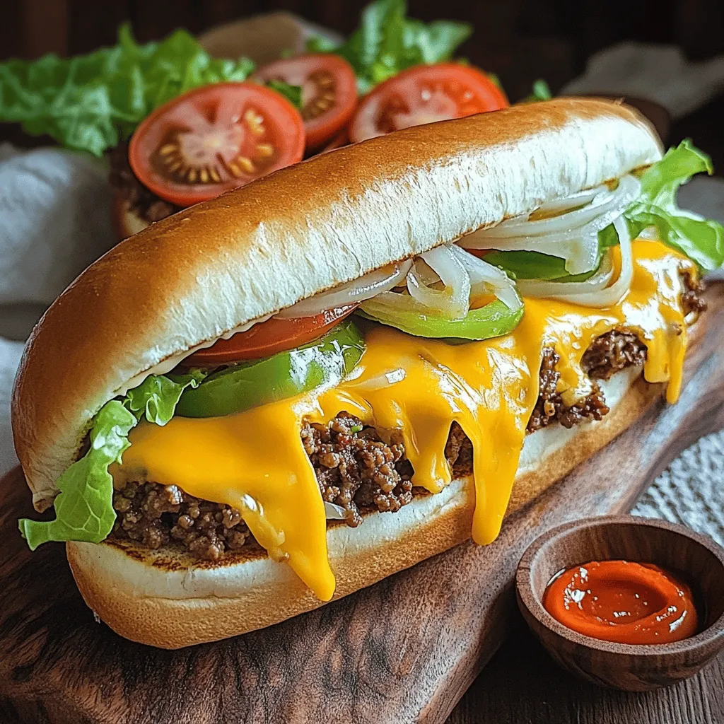 The key to a great chopped cheese sandwich lies in its ingredients. You want fresh and flavorful items.