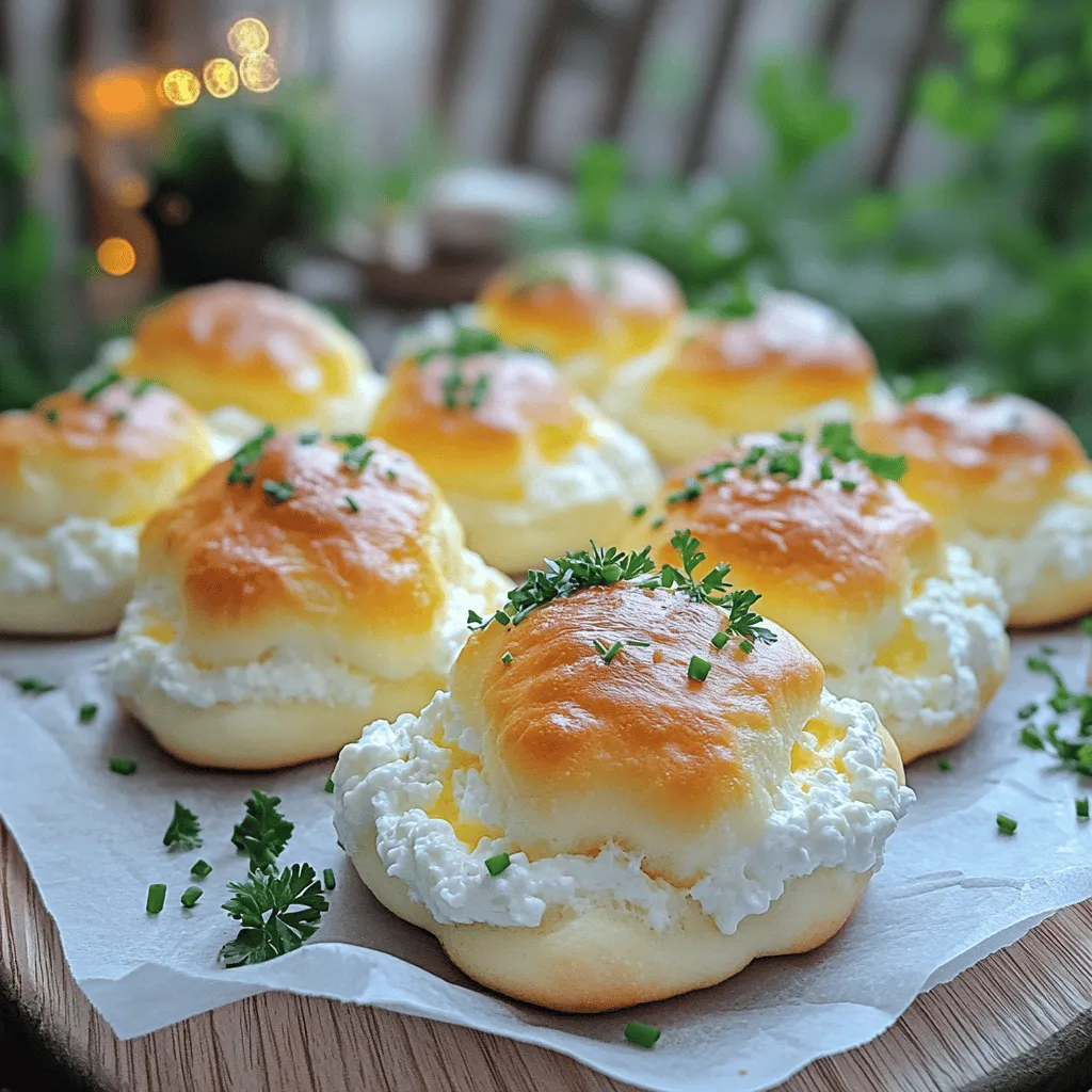 To make Fluffy Cottage Cheese Cloud Bread, you need a few key ingredients. First, cottage cheese is your star. You can choose full-fat or low-fat. Both work well, but full-fat gives a richer taste. I recommend using fresh cottage cheese for the best flavor.