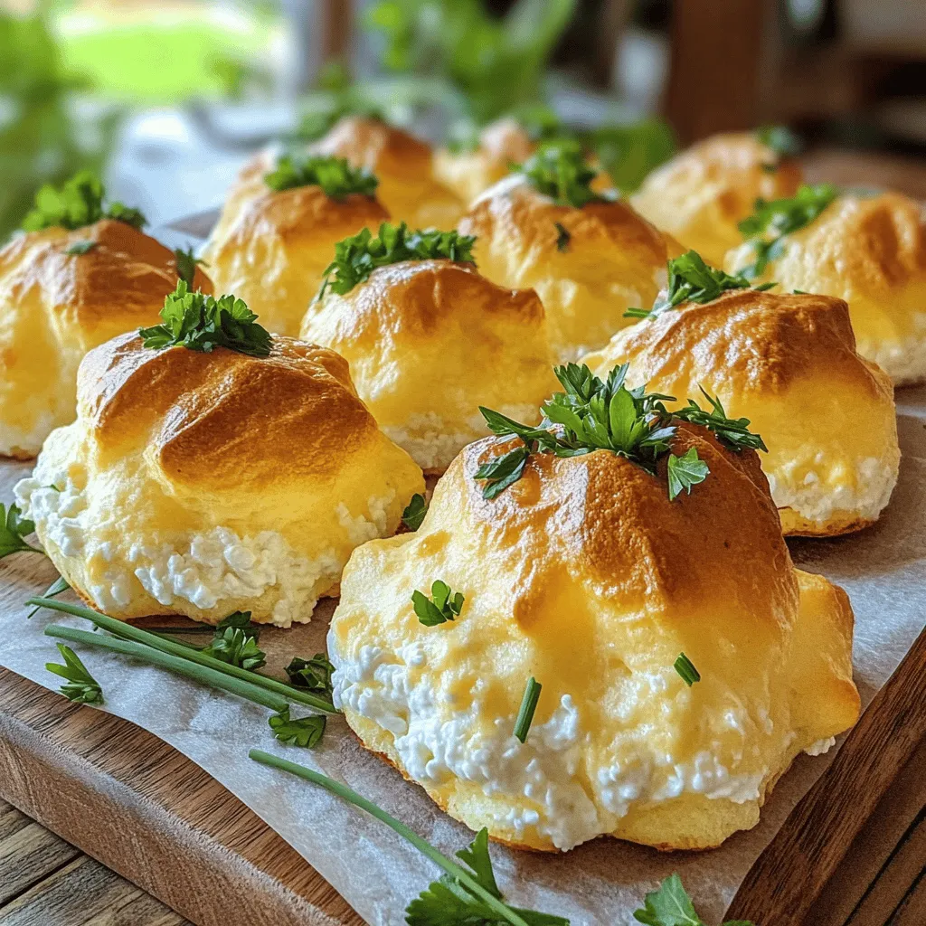 To make Fluffy Cottage Cheese Cloud Bread, you need a few key ingredients. First, cottage cheese is your star. You can choose full-fat or low-fat. Both work well, but full-fat gives a richer taste. I recommend using fresh cottage cheese for the best flavor.