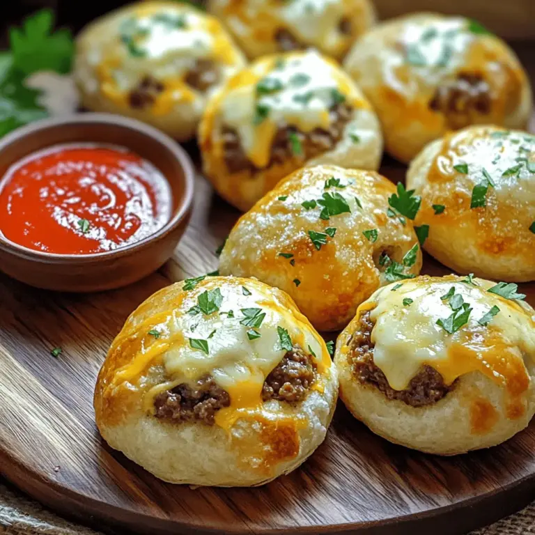 Cheeseburger bombs are tasty treats that mix burgers and fun bites. They wrap juicy beef and cheese inside soft dough. You can eat them as snacks or appetizers.