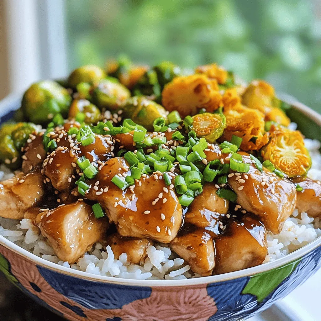 To make delicious teriyaki chicken bowls, you need fresh ingredients. The main star is the chicken. Use two boneless, skinless chicken breasts. Dice them into bite-sized pieces. For flavor, you'll need teriyaki sauce. You can use homemade or store-bought sauce. I often prefer homemade for its freshness.