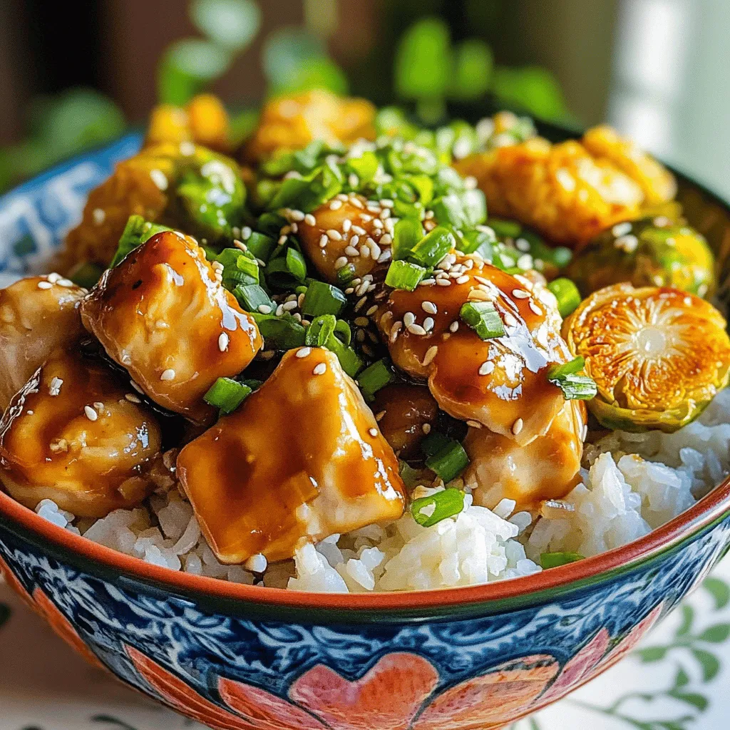 To make delicious teriyaki chicken bowls, you need fresh ingredients. The main star is the chicken. Use two boneless, skinless chicken breasts. Dice them into bite-sized pieces. For flavor, you'll need teriyaki sauce. You can use homemade or store-bought sauce. I often prefer homemade for its freshness.