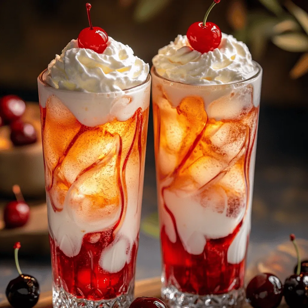Cherry Italian cream sodas are a special type of fizzy drink. They mix cherry syrup with sparkling water and cream. This combination gives you a sweet and creamy treat. These drinks stand out from other sodas because of their rich texture and unique flavor.