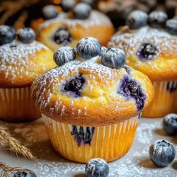 To make blueberry cream cheese muffins, you need fresh ingredients. Start with 1 cup of blueberries. You can use frozen blueberries, but fresh ones taste best. You also need 1 block of cream cheese, softened. This gives the muffins a rich flavor.