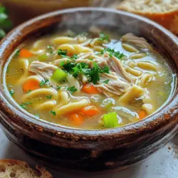 Chicken Noodle Soup RECIPE Simple and Comforting Dish