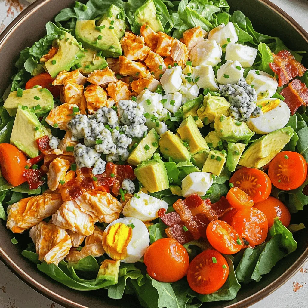 The classic Cobb salad is colorful and packed with flavor. This salad uses fresh ingredients that create a tasty meal. You need some key ingredients to make this dish shine.