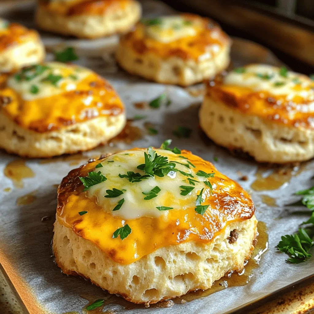 Garlic Parmesan Cheeseburger Bombs are delicious snacks. They combine the juicy taste of cheeseburgers with buttery biscuit dough. This fun treat is perfect for parties or family dinners. People love these bombs for their unique flavor blend.