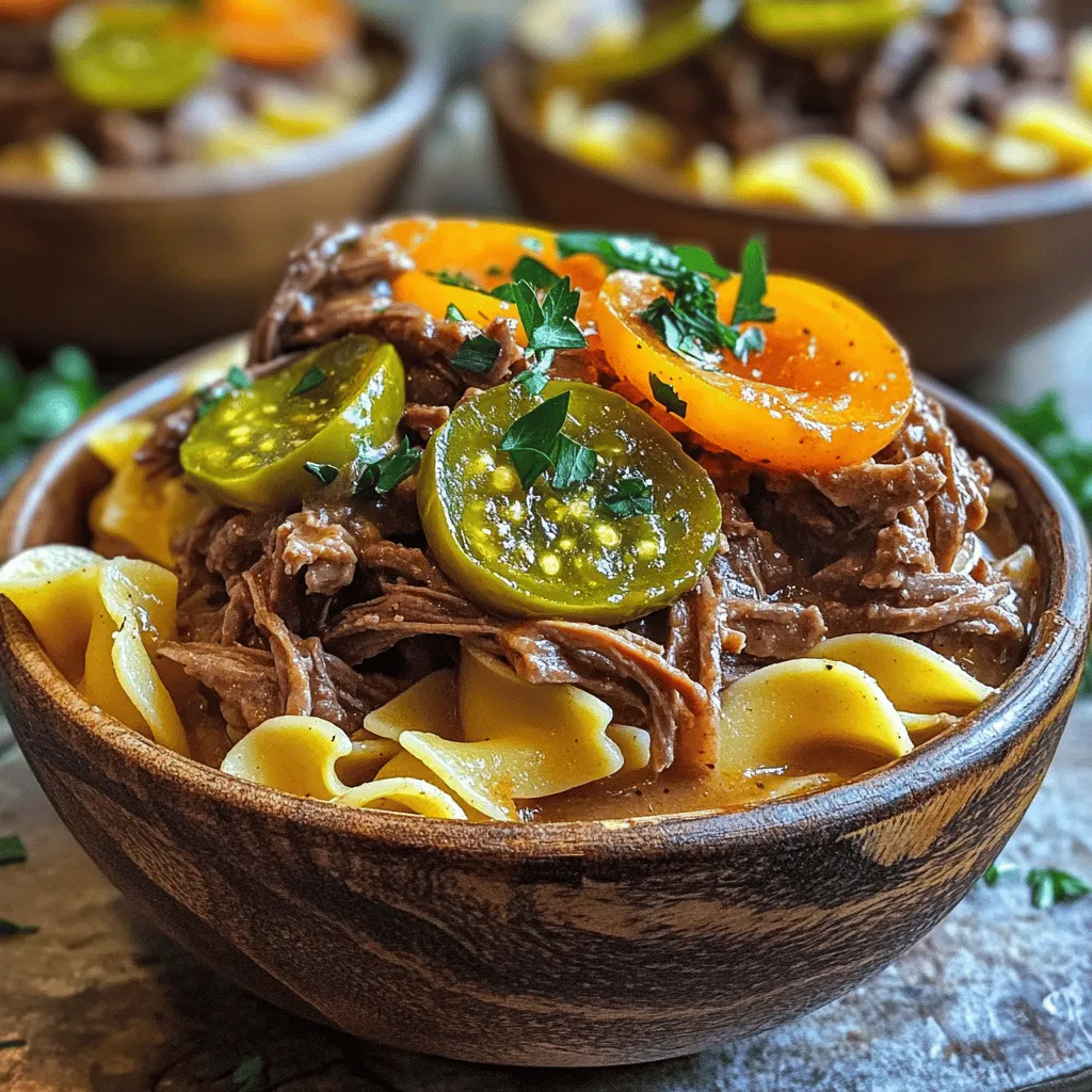 The Savory Mississippi Beef Noodles Recipe stands out for its rich flavors and comfort. This dish combines beef, spices, and noodles in a way that warms the soul.