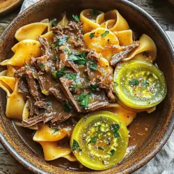 Savory Mississippi Beef Noodles Recipe for Dinner Delight