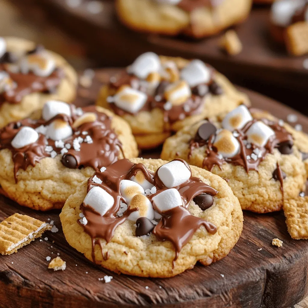 The s'mores cookie ingredients make this recipe special and fun. Each part plays a key role in the final taste and texture. Here’s a closer look at what you need.