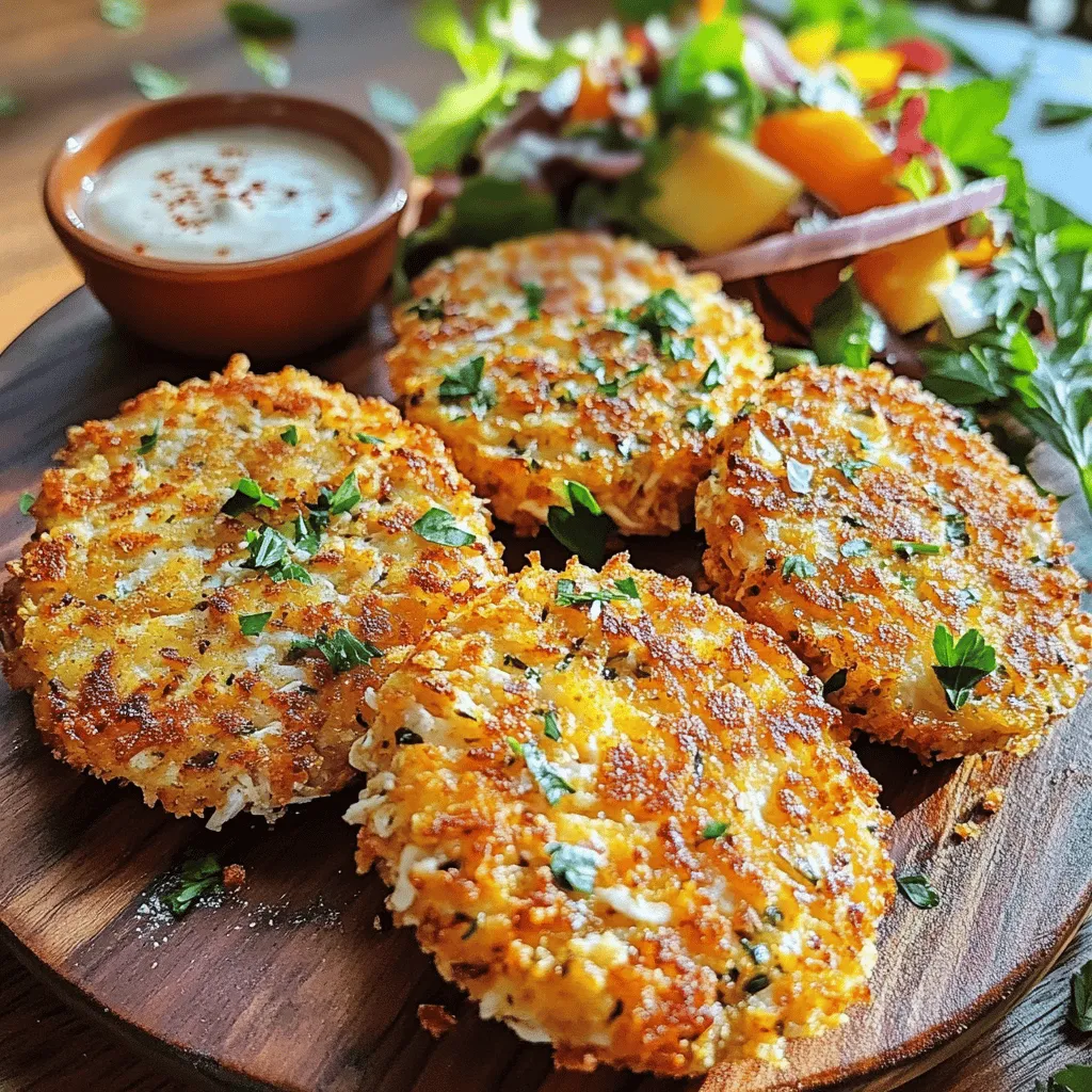 Chicken patties, also known as easy chicken cakes, are tasty and fun to eat. They are made from shredded chicken mixed with other simple ingredients. You can fry or bake them until they are golden and crispy. This dish has gained a lot of fans for many reasons.