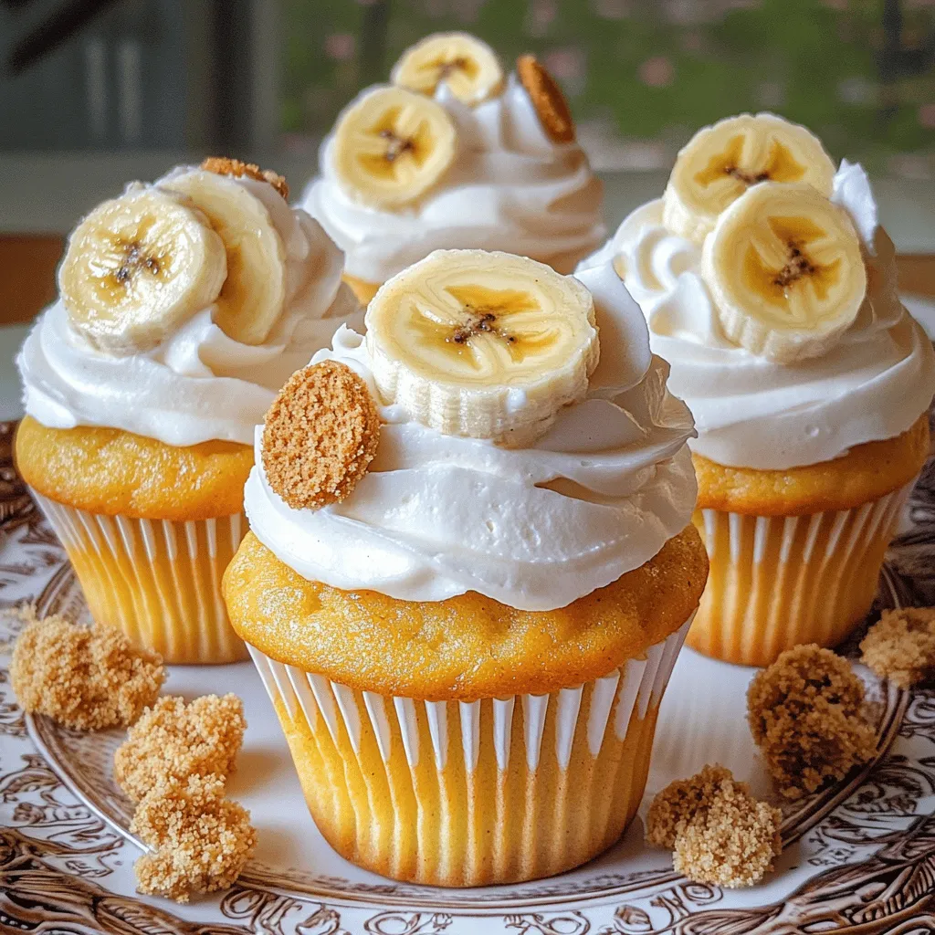 To make the best banana pudding cupcakes, you need simple and fresh ingredients. Here’s what you need.
