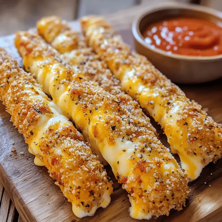 To make mozzarella sticks at home, you need just a few simple steps. First, gather your ingredients. You’ll need fresh mozzarella cheese, flour, eggs, and breadcrumbs. You can also add spices to boost the flavor. The right mix makes a great mozzarella sticks recipe.