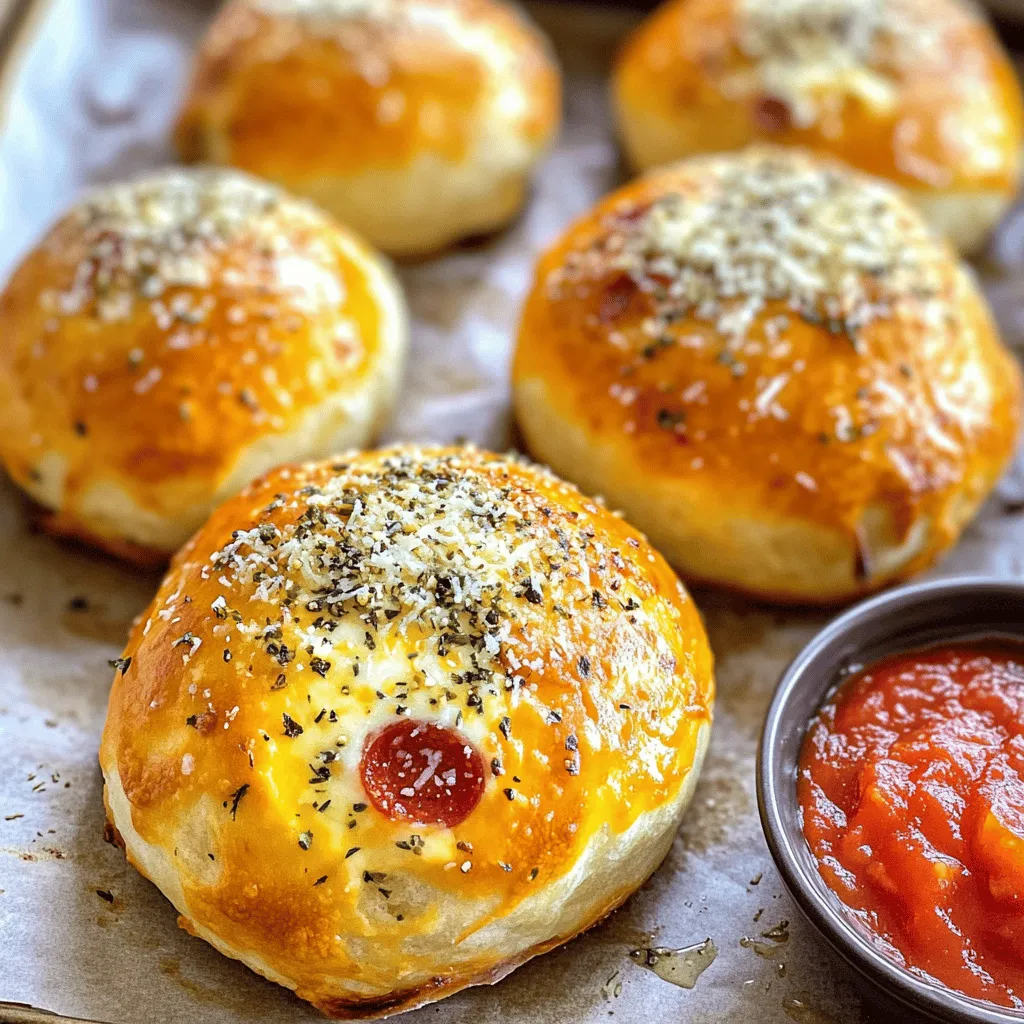 Easy pizza bombs are a fun twist on pizza. They are small, stuffed dough balls filled with your favorite pizza ingredients. You can make them quickly, and they taste great. I love making these for snacks or parties.