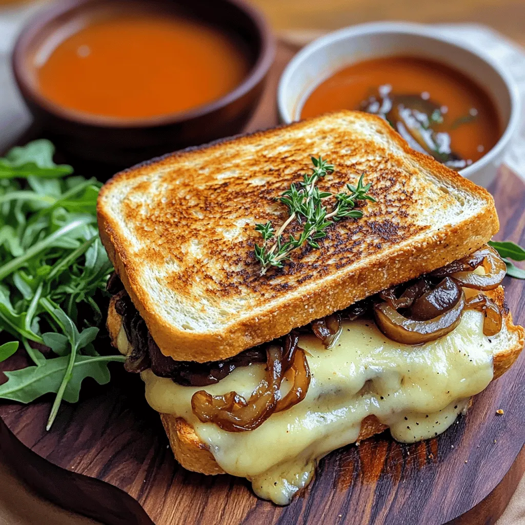 For a gourmet grilled cheese, using the right ingredients is key. The star of this dish is smoked Gouda cheese. It adds a rich, creamy flavor that melts beautifully. Gouda cheese benefits include a unique smoky taste that makes every bite special.