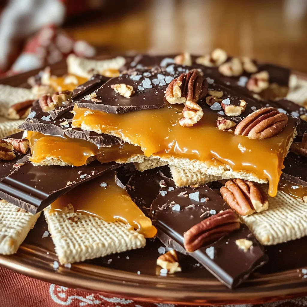 The best part of making Christmas Crack is gathering the right ingredients. You need simple items that blend together for a tasty treat.