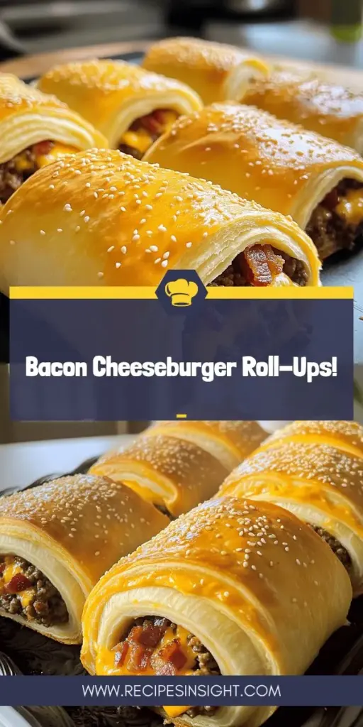 If you're looking for a delicious and fun snack, try making Bacon Cheeseburger Roll-Ups! These tasty treats combine all your favorite burger flavors in an easy-to-eat, bite-sized format. Perfect for parties and game nights, they are quick to prepare and sure to impress. Discover the simple recipe and creative twists that will have everyone raving. Click through to start your culinary adventure with these mouthwatering roll-ups!