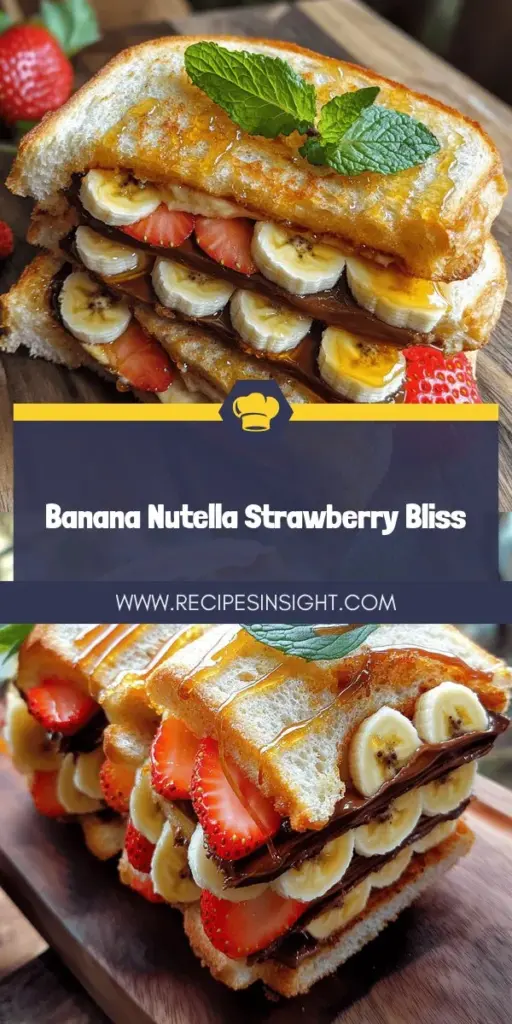 Indulge in the deliciousness of Banana Nutella with Strawberry! This easy-to-follow guide will show you how to blend these sweet flavors for breakfast, snacks, or desserts that everyone will love. Discover simple recipes like Banana Nutella toast and scrumptious crepes. Perfect for satisfying your sweet tooth, these tasty treats are just a click away. Explore the mouthwatering recipes now and elevate your dessert game!