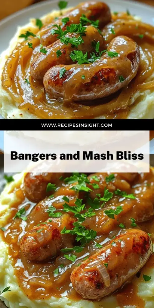 Indulge in the ultimate comfort food with bangers and mash topped with rich onion gravy! This classic British dish features juicy sausages, creamy mashed potatoes, and a savory gravy that warms the heart. Discover essential tips for choosing the best ingredients and perfecting your cooking techniques to elevate your meal at home. Click through for the full recipe and start creating this delicious dish that everyone will love!