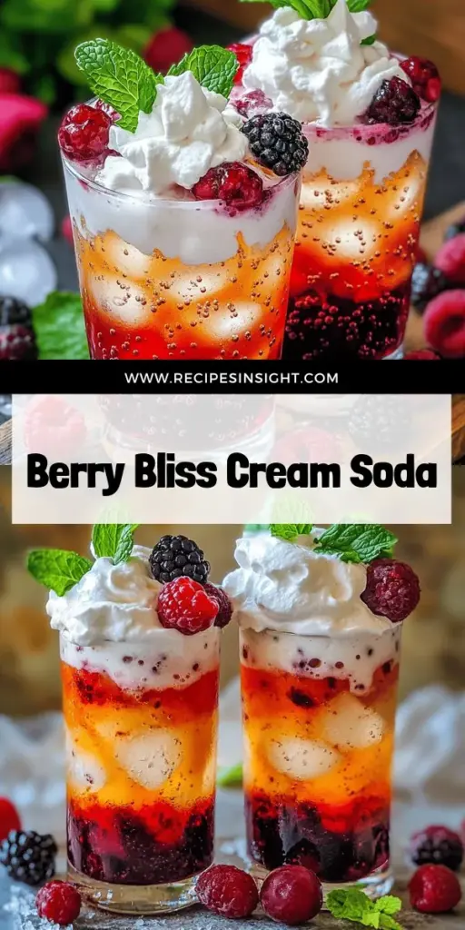 Beat the summer heat with a refreshing Berry Italian Cream Soda! This delightful drink combines juicy berries, creamy texture, and fizzy goodness, making it the ultimate summer treat. In our post, you'll find simple steps to create this delicious beverage, tips on the best berries to use, and fun variations to try. Click through now to explore the full recipe and impress your friends with your mixology skills!