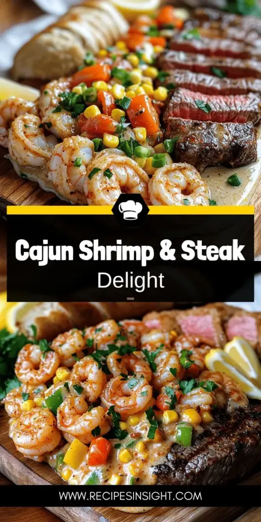 Get ready to tantalize your taste buds with the Ultimate Cajun Shrimp & Steak Feast! This recipe is packed with bold flavors and easy-to-follow steps, making it perfect for impressing guests or indulging in a special night at home. Learn how to marinate shrimp and steak, cook them to perfection, and pair them with delicious sides. Dive into this flavorful adventure and discover the joy of Cajun cuisine. Click to explore the full recipe and start your culinary journey!