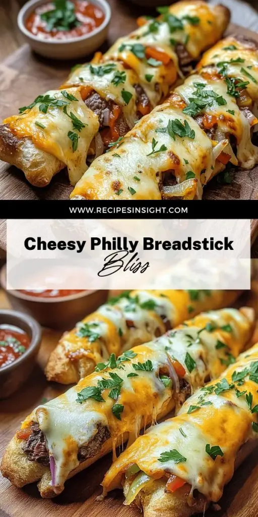 Indulge in the ultimate comfort food with Philly Cheesesteak Stuffed Cheesy Breadsticks! These delicious snacks combine juicy steak, melty cheese, and savory veggies wrapped in warm, crispy dough. Perfect for parties or a cozy night in, learn how to make these crowd-pleasers with simple ingredients and easy steps. Ready to impress your friends? Click through to explore the full recipe and elevate your snack game!