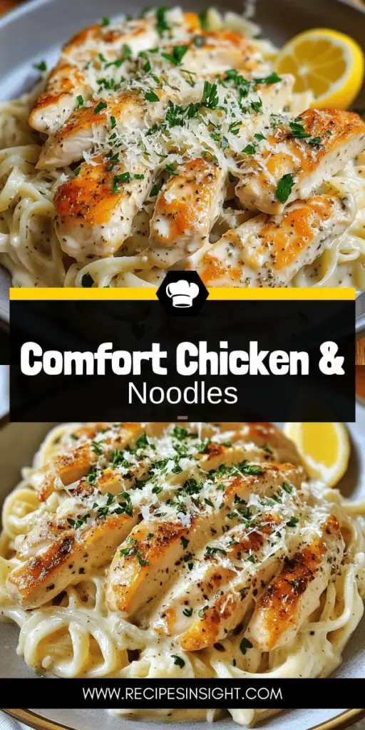 Indulge in the warmth of chicken with buttered noodles, a simple comfort dish that's perfect for any night! This easy recipe guides you through preparing tender chicken and luxuriously creamy noodles, all made with wholesome ingredients like garlic and fresh herbs. Discover how to elevate your meal with tips and variations that suit your taste. Click through to explore the full recipe and start cooking this delightful dish today!