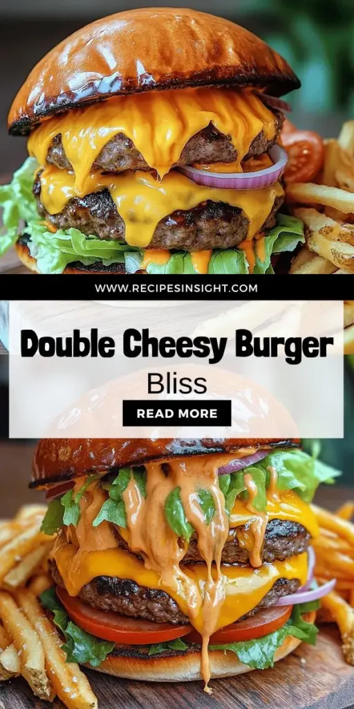 Savor the deliciousness of the Double Cheesy Smash Burger with Special New York Sauce that will blow your taste buds away! This recipe combines gooey American cheese and sharp aged cheddar with a zesty sauce, creating a flavor explosion in every bite. Whether you’re a burger enthusiast or a grilling novice, this guide has all the tips you need to cook the perfect burger. Don't wait—click through to explore the full recipe and elevate your burger game today!