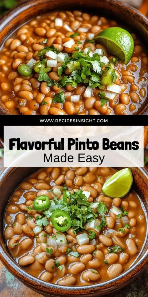 Discover the secret to making flavorful Copycat Rubio's Pinto Beans right in your kitchen! This easy recipe uses simple ingredients and straightforward steps to create a delicious dish, perfect for tacos or as a side. With tips on choosing the right beans and spices, you’ll be enjoying these beans in no time. Click through to explore the complete recipe and elevate your meals with this tasty and healthy addition!