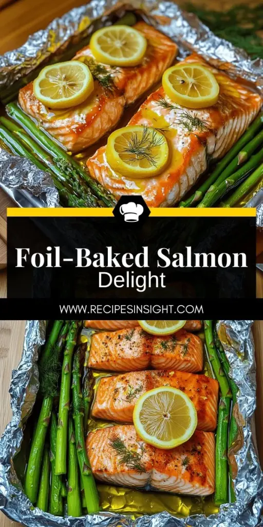 Elevate your dinner with this Baked Salmon in Foil with Asparagus, a delicious and healthy delight! This easy recipe combines fresh salmon fillets and tender asparagus, all wrapped in foil for maximum flavor and minimal cleanup. Discover step-by-step instructions, tips for perfecting your dish, and ways to customize flavors. Ready to impress your family with a nutritious meal tonight? Click through to explore this mouthwatering recipe and make it your own!