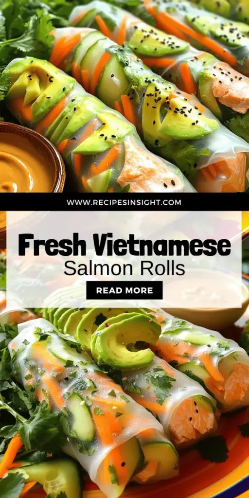 Embark on a culinary adventure with our Deliciously Fresh Vietnamese Salmon Spring Rolls Recipe! This vibrant dish is packed with fresh ingredients like salmon, crisp veggies, and fragrant herbs, creating a perfect balance of flavors. Discover easy steps to prepare and bake your spring rolls to a satisfying crisp. Whether you're new to cooking or a seasoned pro, this recipe will impress everyone. Click to explore the full recipe and elevate your meals today!