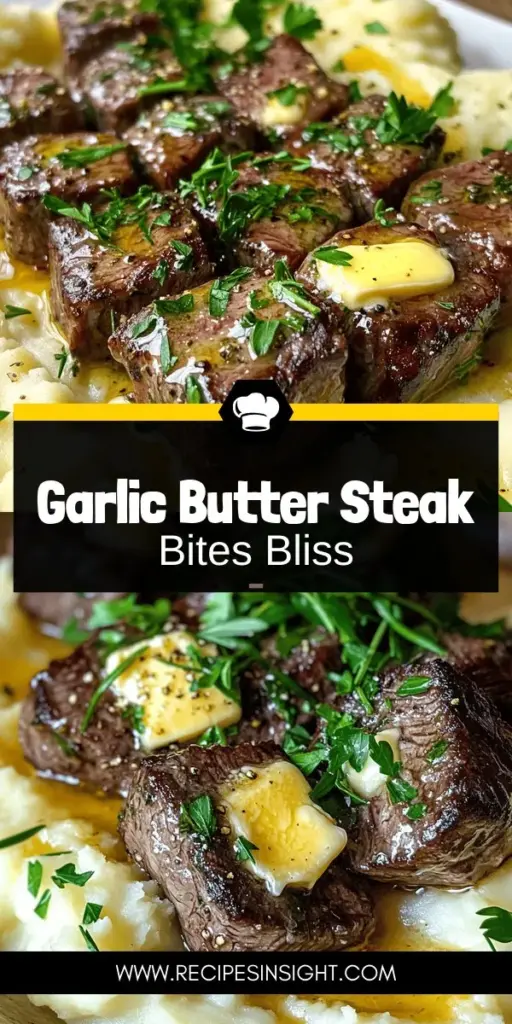 Indulge in a mouthwatering meal with Garlic Butter Steak Bites and Mash that’s both easy to make and impressively flavorful. Tender sirloin steak bites seared to perfection, paired with creamy mashed potatoes drizzled in savory garlic butter will elevate any dining experience. Looking for a delicious recipe for your next dinner? Click through now to uncover the secrets to crafting this savory delight and enjoy a meal everyone will love!