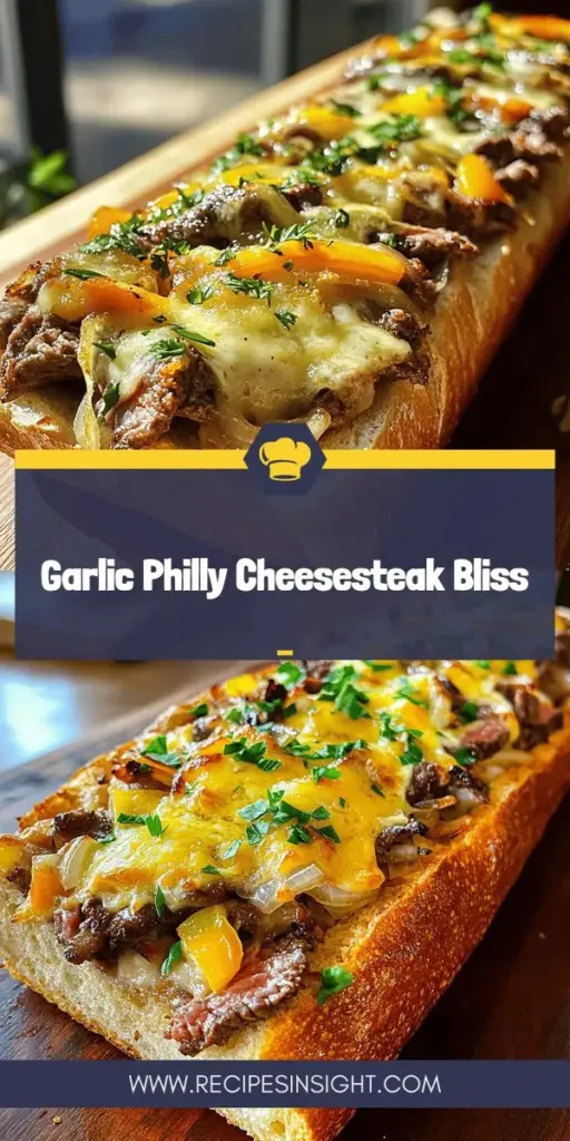 Savor the flavor of homemade Garlic Philly Cheesesteak Bread with this ultimate recipe! Discover how to perfectly prepare tender ribeye steak, select the best cheese, and create a delicious filling that oozes with flavor. With tips on choosing the right bread and baking techniques, you'll impress everyone at your next meal. Ready to elevate your cooking? Click through to explore the full recipe and enjoy a culinary adventure!