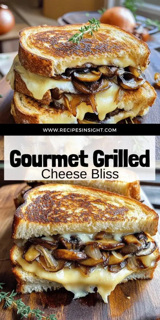 Elevate your comfort food game with this unforgettable Grilled Cheese with Gouda, Roasted Mushrooms, and Onions Delight! Experience the melt-in-your-mouth Gouda paired with savory roasted mushrooms and sweet caramelized onions in a crispy sourdough embrace. Discover step-by-step instructions, creative variations, and delicious pairing suggestions to make this gourmet sandwich at home. Click through to explore the full recipe and make your taste buds sing!