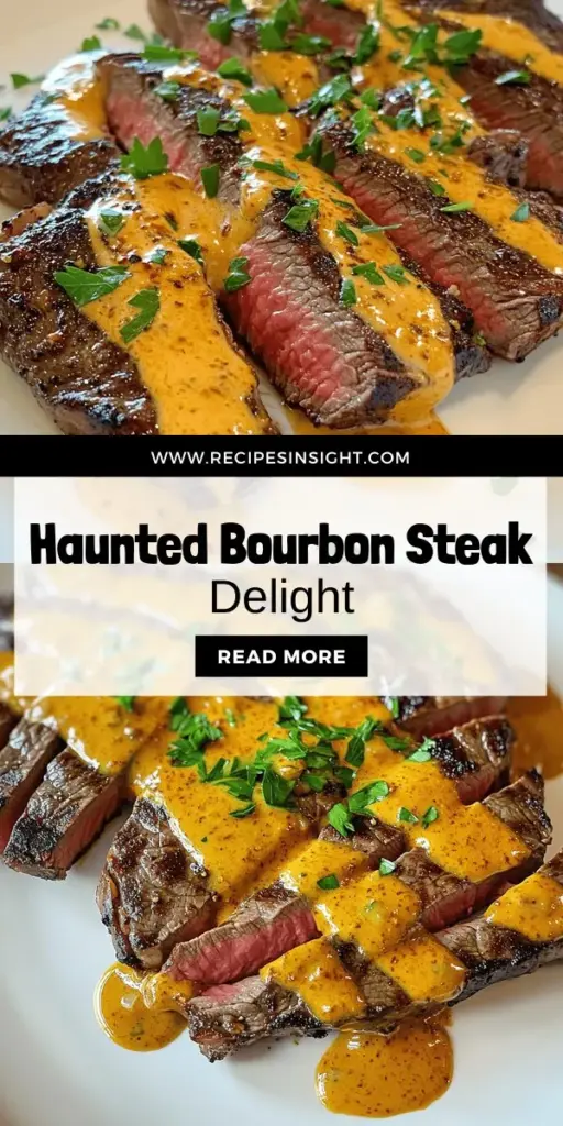 Elevate your dinner game with this irresistible steak recipe featuring a haunted bourbon garlic cream sauce! This rich, creamy sauce adds an unforgettable depth of flavor that will leave everyone wanting more. Perfect for both seasoned cooks and beginners, you'll learn how to cook the perfect ribeye and create a delicious sauce that's sure to impress. Click through to discover the full recipe and bring this mouthwatering dish to your table!