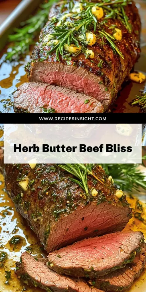 Elevate your dinner parties with a mouthwatering Herb Butter Beef Tenderloin Roast! Perfectly tender and bursting with rich flavors, this recipe is sure to impress your guests. Discover how to select the best tenderloin, prepare an irresistible herb butter, and master cooking techniques for the juiciest results. Plus, get inspired with fantastic side dish ideas. Click through to explore this flavorful delight and make your meal unforgettable!