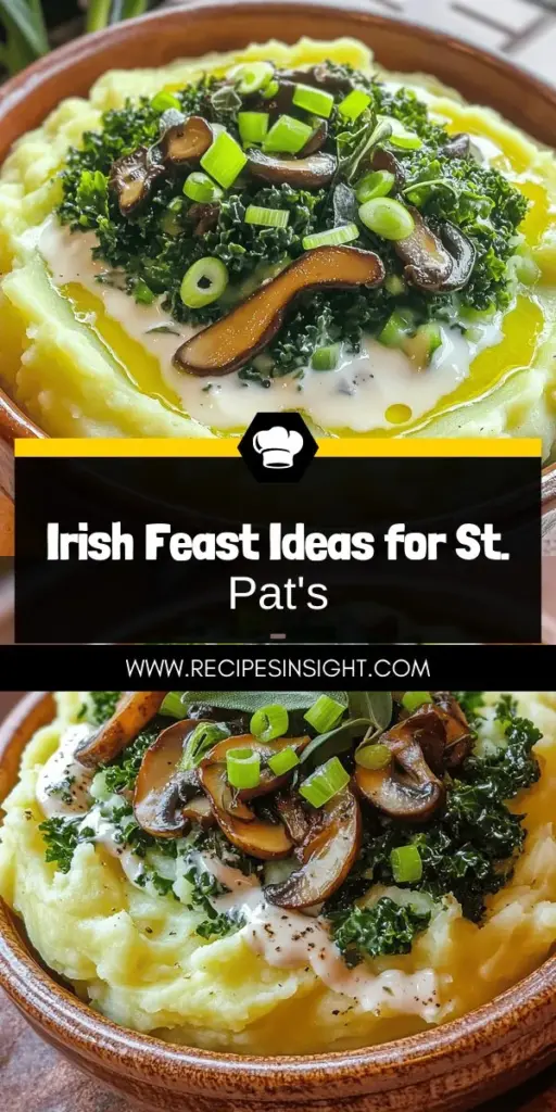 Celebrate St. Patrick's Day with a festive feast featuring delicious dinner ideas that everyone will love! Discover classic Irish recipes like corned beef and cabbage, hearty shepherd's pie, and flavorful colcannon with savory sage mushrooms. Whether you're hosting a big gathering or a cozy family meal, these easy recipes will add warmth and charm to your celebration. Click through to explore these tasty ideas and create an unforgettable Irish dinner!