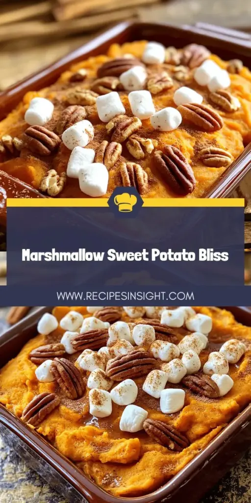 Get ready to impress your family this holiday season with a delicious sweet potato casserole with marshmallows! This recipe combines sweet and savory flavors, featuring creamy sweet potatoes and gooey marshmallows for the perfect topping. Discover essential ingredients, step-by-step instructions, and tips for achieving that golden, toasted finish. Click through to explore this festive recipe and make your next meal unforgettable!