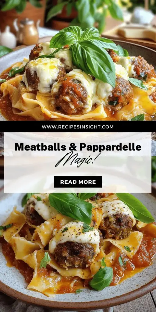 Elevate your dinner with the delightful combination of Pappardelle & Stuffed Meatballs, a savory dish that will impress your family and friends. Discover essential ingredients like the perfect meat blend and creamy cheese fillings, along with step-by-step instructions to ensure a flavorful result. Ready to create a memorable meal? Click through for delicious recipes that blend tradition and creativity in every bite!