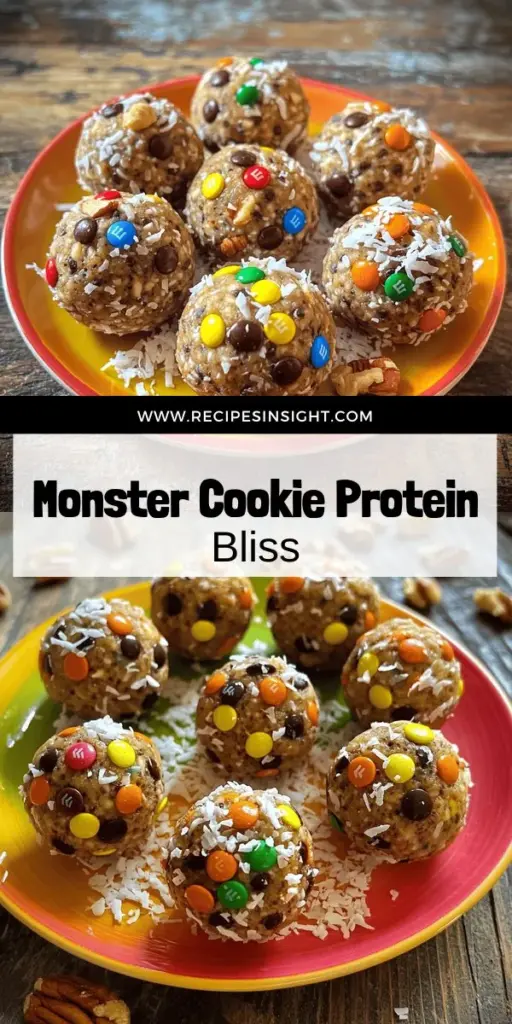Looking for a delicious and healthy snack? Try making Monster Cookie Protein Balls! This easy recipe combines creamy peanut butter, rolled oats, and protein powder with tasty extras like chocolate chips and M&Ms. Perfect for a quick energy boost, they're customizable for any diet. Explore simple variations and storage tips to keep them fresh. Click through to discover how to whip up these fun and nutritious bites today!