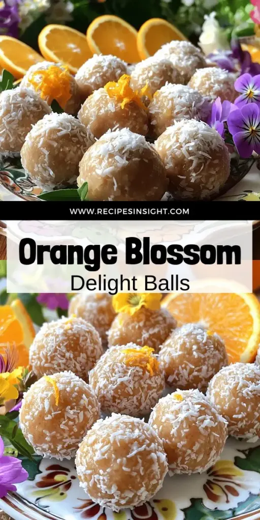 Indulge in a sweet journey with these easy Orange Blossom Delight Balls! This delectable no-bake treat combines the rich flavors of almonds and dates with aromatic orange blossom water, celebrating Middle Eastern traditions. Perfect for gatherings or a cozy night in, these delightful bites are quick to make and bursting with flavor. Want to impress your guests? Click through to explore the full recipe and bring a taste of culture to your table today!