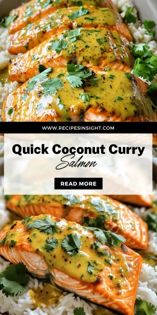 Looking for a delicious and quick dinner? Try Coconut Curry Salmon with Garlic Butter! In just 25 minutes, you can create a flavorful meal packed with nutrition. This recipe features salmon fillets cooked in a creamy coconut sauce with aromatic spices. Perfect for busy weeknights or special occasions, it’s easy to impress your family. Click through to explore this delightful recipe and transform your dinner routine!