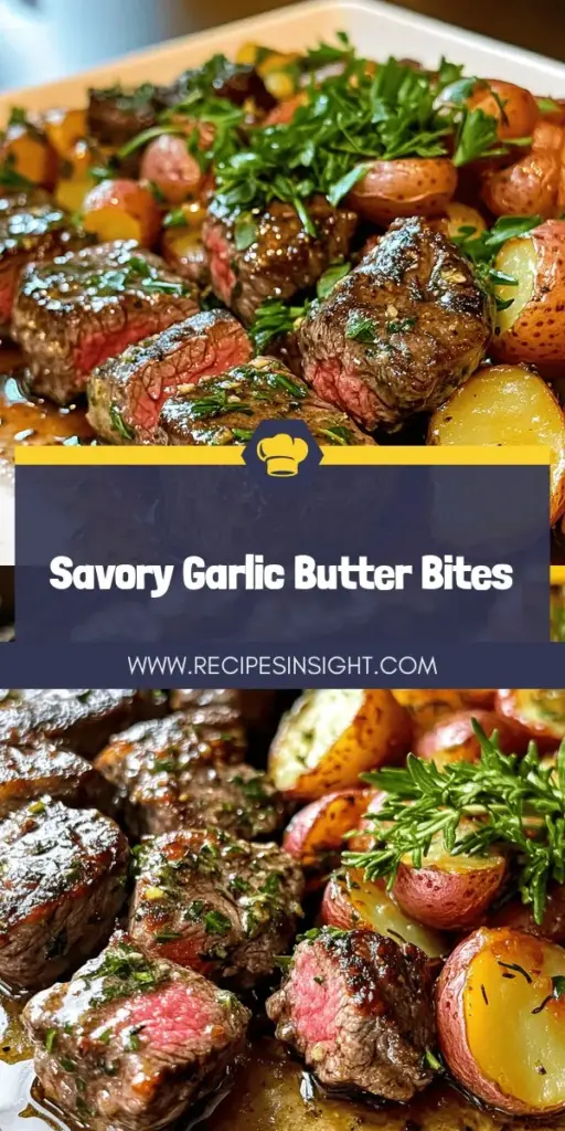 Indulge in the deliciousness of Garlic Butter Steak Bites and Potatoes with this easy, mouthwatering recipe! Perfectly tender sirloin steak bites coated in rich garlic butter paired with crispy, seasoned potatoes make for an unforgettable meal. Whether you're cooking for a special occasion or a cozy dinner, this savory delight is sure to impress. Click through for step-by-step instructions and unleash your inner chef today!